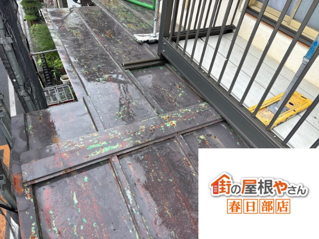 羽生市　棟板金交換